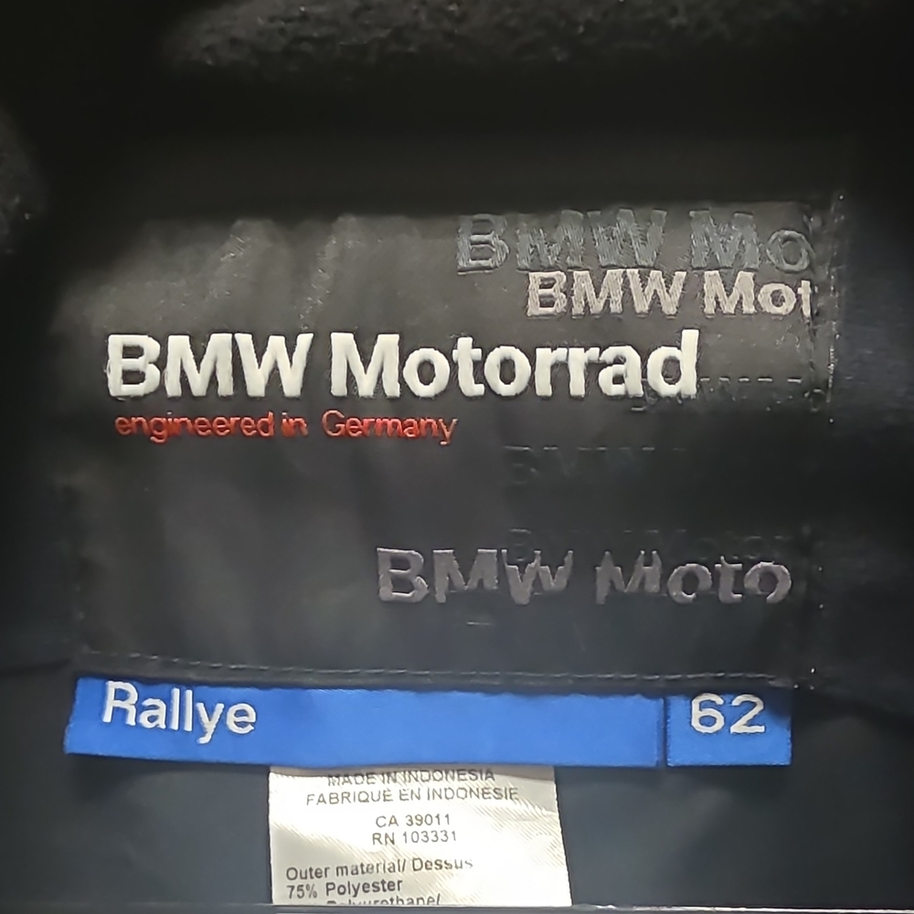 Size 62 (2-3XL USA)Authentic Men's Blue BMW MOTORRAD Rallye GS Adventure Jacket! - Picture 3 of 13